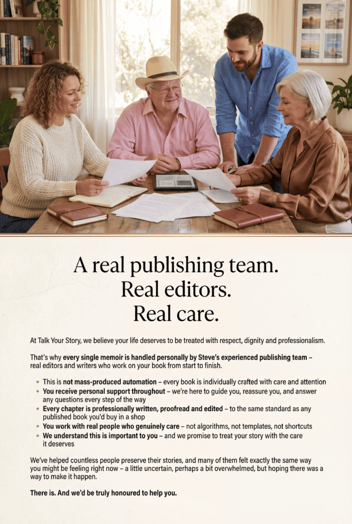 Dedicated publishing team collaborating with seniors.