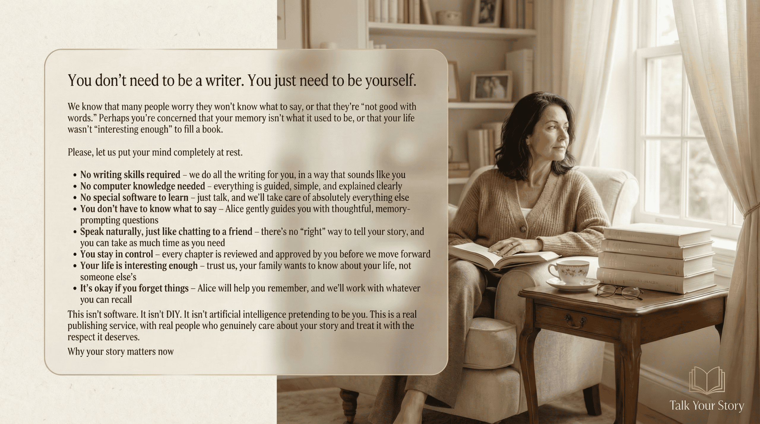 Engage in a creative writing session focused on bronze themes at Talk Your Story. Enhance storytelli.